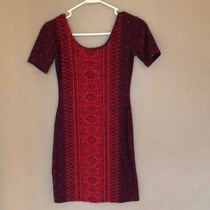 Junior’s printed dress